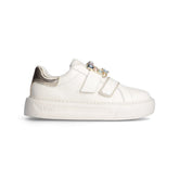 LIU JO KYLIE 20 - SNEAKER CALF LEATHER/METALLI CONCHIGLIA