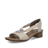 Sandale Piele Naturala Rieker Antistress 62662-01 Bej
