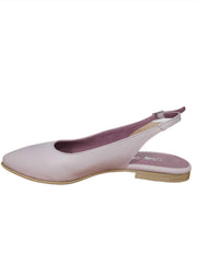 Balerini Piele Naturala PS64 Roz Fane