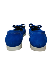 Balerini Piele Naturala Nadine Blu Electric