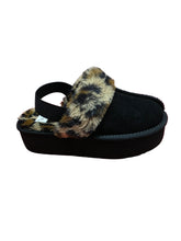 Sabot Piele Naturala Tip UGG 1255 Nera - Energy