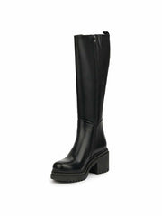 Cizme Piele Naturala 5TH Avenue Black