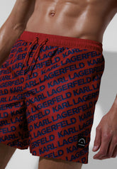 Șort De Baie DIAGONAL AOP MED BOARDSHORTS- Karl Lagerfeld