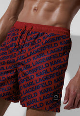 Șort De Baie DIAGONAL AOP MED BOARDSHORTS- Karl Lagerfeld