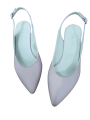 Pantofi Piele Naturala Alma Roze - Dolly Shoes