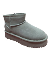 Ghete Piele Naturala Tip UGG Solo Soprani 03 Taupe