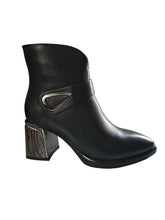 Ghete Piele Naturala Feeling 25-165-02