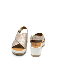 Sandale Piele Naturala CHAMPAGNE ORO - IGI&CO