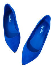 Balerini Piele Naturala 249 Electric Blu