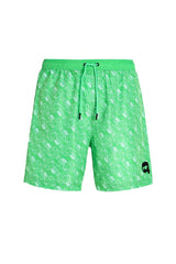 Șort De Baie Ikonik2.0AOPSummerGreen - Karl Lagerfeld