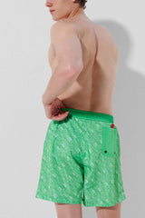 Șort De Baie Ikonik2.0AOPSummerGreen - Karl Lagerfeld
