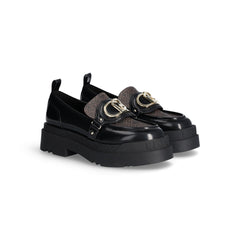 LIU JO LOVE 41 - MOCASSINO BOX SPREADING BLACK