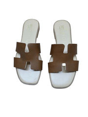 Papuci Piele Naturala Lux Vibe Maro Bellini