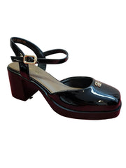 Pantofi Piele Naturala Feeling 3533-7 Black Patent