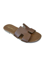 Papuci Piele Naturala Lux Vibe Italy Cuoio Nappa