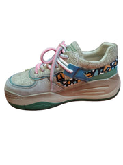 Sneakers Piele Naturala Feeling S001 Beige Canar