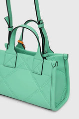 Geanta Karl Lagerfeld IKONIK 2.0 VARSITY S TOTE SAGE