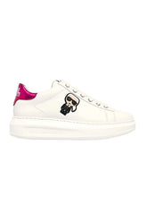 Sneakers Piele KAPRI Ikonic Lo Lace Women Pink Karl Lagerfeld