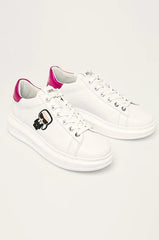 Sneakers Piele KAPRI Ikonic Lo Lace Women Pink Karl Lagerfeld