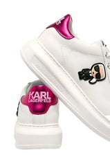 Sneakers Piele KAPRI Ikonic Lo Lace Women Pink  Karl Lagerfeld