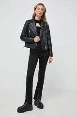 Geaca IKONIK RS LEATHER BIKER JACKET - Karl Lagerfeld