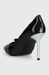 Pantofi Piele Stiletto Sarabande Signature - Karl Lagerfeld