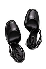 Pantofi Liu Jo Naira 05 Two Pieces Black Patent