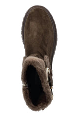 Ghete Lodge Brown Suede Steve Madden