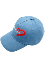 Sapca Karl Lagerfeld Graffiti Blu Cap