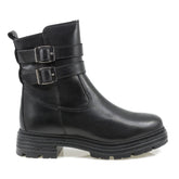 Ghete Piele Naturala Parrotto VB25-4204 Black