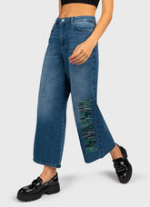 Blugi DENIM CULOTTES Karl Lagerfeld