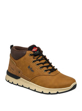 Ghete Barbati Lee Cooper Panelled Lace-Up Chukka Yellow