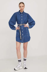DENIM DRESS SLV BELT 274 Women - Karl Lagerfeld