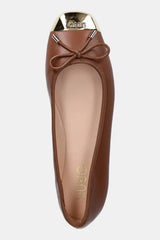 Liu Jo Dafne 01 Ballerina Shiny Nappa Brown