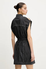 Rochie Belted DENIM Washed - Karl Lagerfeld