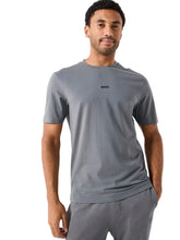 Tricou Hugo BOSS Tchup Relaxed Fit Centre Logo Dark Grey