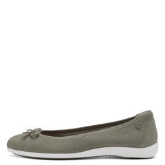 Balerini Piele Naturala Olda Khaki - Tamaris