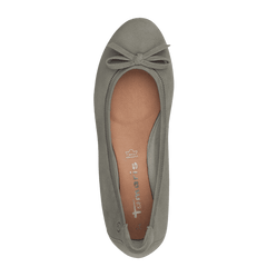 Balerini Piele Naturala Olda Khaki - Tamaris