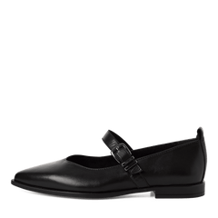 Pantofi Piele Naturala Raluka Black - Tamaris