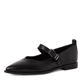 Pantofi Piele Naturala Raluka Black - Tamaris