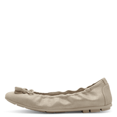 Balerini Piele Naturala Thelia Light Gold - Tamaris