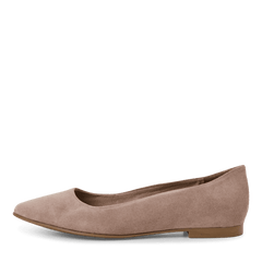 Balerini Piele Naturala Arta Taupe - Tamaris