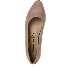 Balerini Piele Naturala Arta Taupe - Tamaris