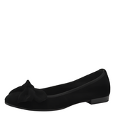 Balerini Piele Naturala Thea Black - Tamaris