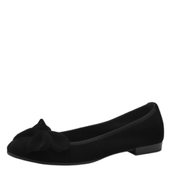 Balerini Piele Naturala Thea Black - Tamaris