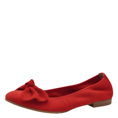 Balerini Piele Naturala Thea Red - Tamaris