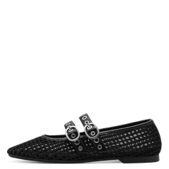 Balerini Musa Crosetat Negru - Tamaris