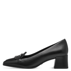 Pantofi Piele Naturala Esra Black- Tamaris