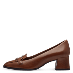 Pantofi Piele Naturala Esra Coniac- Tamaris