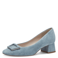 Pantofi Piele Naturala Lisette Blue Light
